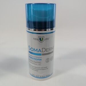 New Life Soma Gel 3.4Oz Brand New Sealed for Sleep Muscle Relaxation Under Wrist